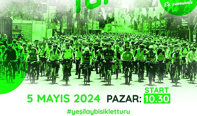 11. Yeşilay Bisiklet Çeşidi 5 Mayıs Pazar Günü Düzenleniyor