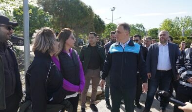 Beylikdüzü Belediye Başkanı Mehmet Murat Çalık, İBB Genel Sekreter Yardımcısı Arif Gürkan Alpay Gürpınar Kıyısı Düzenleniyor