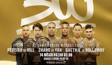 Bu Kartın Dövüşçüleri Tarih Yazacak! UFC 300 Canlı Yayınla Yalnızca S Sport Plus’ta