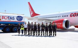 Corendon Airlines, Antalya’da bir unsur imza atarak Sürdürebilir Havacılık Yakıtı (SAF) yakıt kullanımına başladı