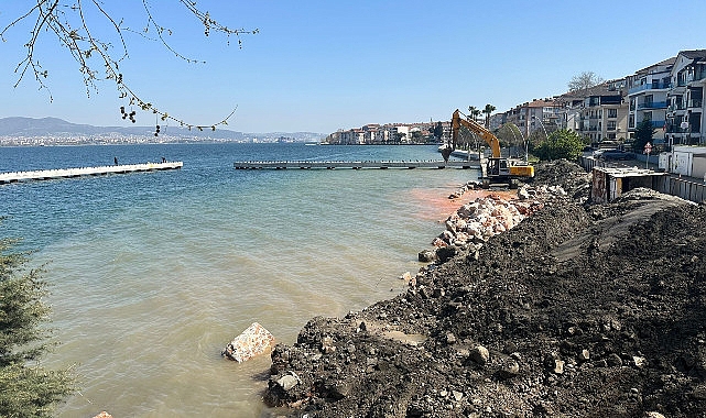 Değirmendere çekek yerinde çalışmalar başladı