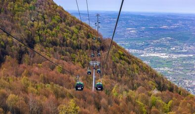 Kartepe Teleferiği 114 bin kişiyi doruğa taşıdı