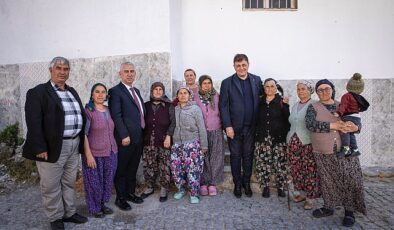 Lider Tugay Bergama’da köylülerle buluştu