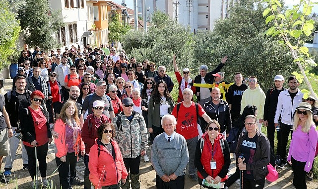 Mudanya Belediyesi “Rota Myrleia” tabiat ve yürüyüş severleri ağırladı