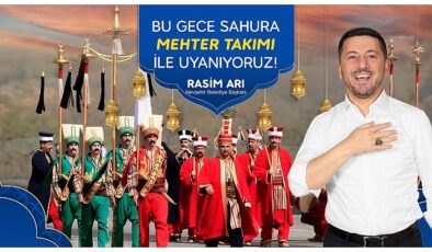 Rasim Arı’dan Nevşehirlilere Mehter Sürprizi