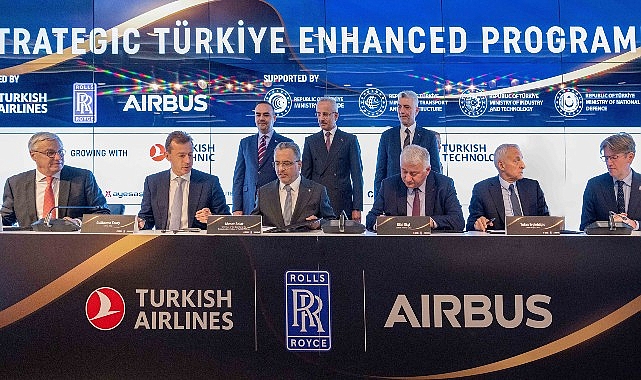 Rolls-Royce ve Türk Hava Yolları stratejik iştiraklerini güçlendiriyor