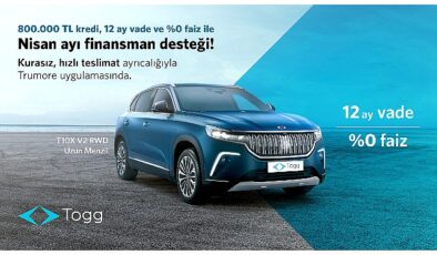 T10X için nisan ayına özel finansman dayanağı Trumore’da