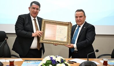 AESOB’tan Lider Böcek’e güzel olsun ziyareti