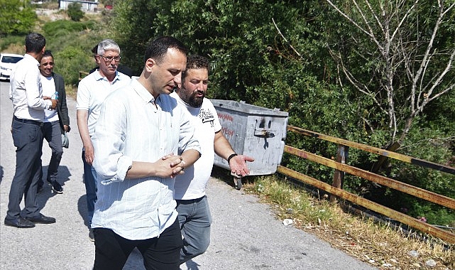 Bornova Belediye Başkanı Ömer Eşki, Bayraklı Belediyesi sınırındaki mahallesi Laka’dan Bayraklı Belediye Başkanı İrfan Önal’a ortak yatırım iletisi gönderdi