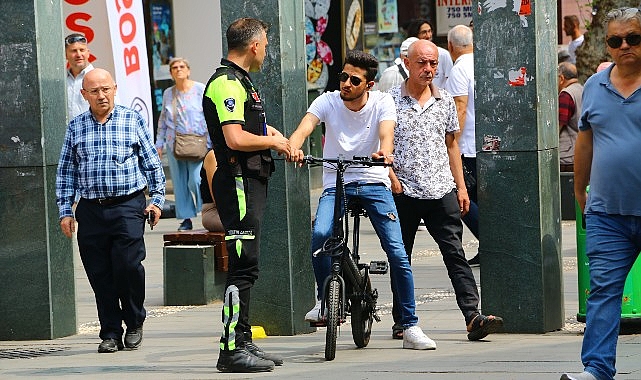 Büyükşehir Trafik Zabıta Takımları trafiğe kapalı alanlarda kontrollerini arttırdı