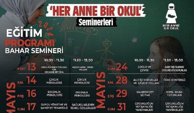 Canik’te Annelere Özel Seminer