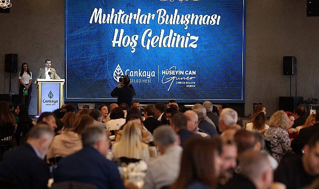 Çankaya’da Yeni Devir Muhtarlar Tanışma Toplantısı Yapıldı