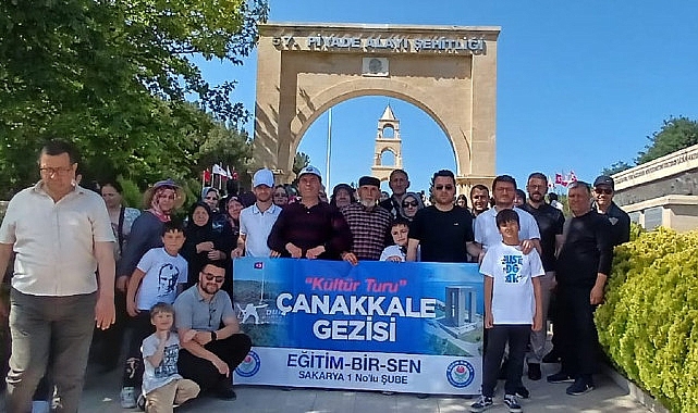 Eğitim-Bir-Sen Çanakkale Çeşidi Düzenledi