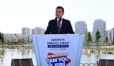 Ekrem İmamoğlu 7 ilçedeki toplam 8 parkı baştan aşağı yeniledi