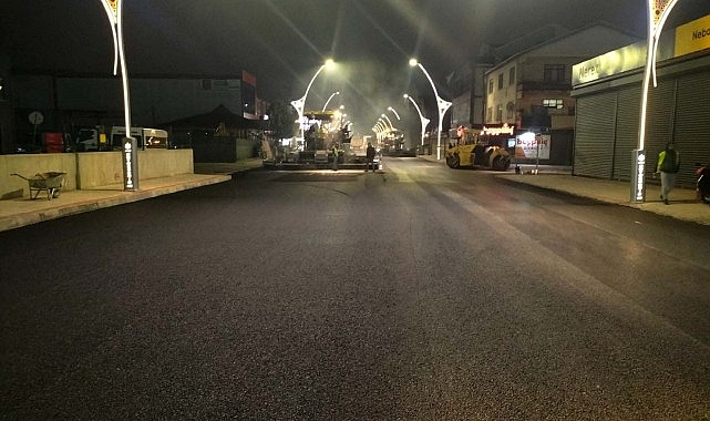 Kartepe Menderes Bulvarına yeni üstyapı