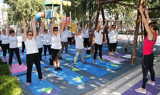 Konak’ta açık havada spor keyfi başlıyor