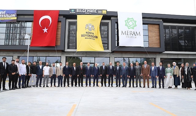 Konya Büyükşehir ve Meram Belediyesi İş Birliğiyle Kente Kazandırılan Konevi Toplumsal Tesisleri Açıldı