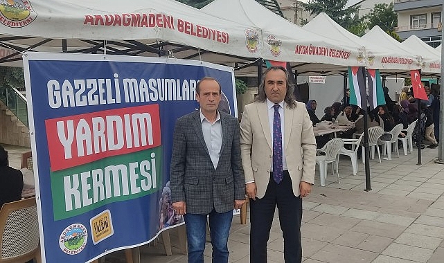 Lider Aydoğmuş, Filistin’e Takviye Kermesine takviye verdi