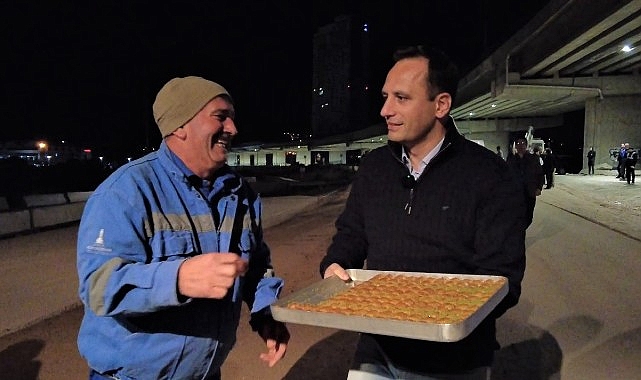 Lider Eşki’den personellere gece yarısı sürprizi