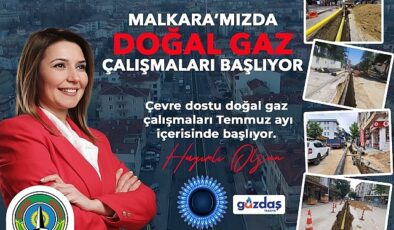 Malkara Belediye Başkanı Nergiz Karaağaçlı Öztürk : Doğal Gazda Yeni Etap Çalışmasına Başlama Tarihi Muhakkak Oldu