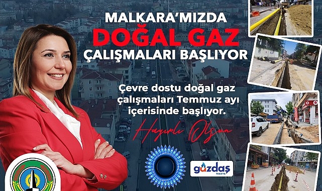 Malkara Belediye Başkanı Nergiz Karaağaçlı Öztürk : Doğal Gazda Yeni Etap Çalışmasına Başlama Tarihi Muhakkak Oldu