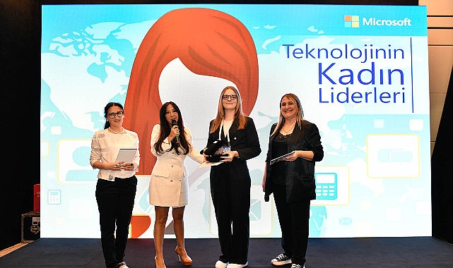 Microsoft Türkiye’nin düzenlediği “Teknolojinin Bayan Liderleri” müsabakasının kazananları belirli oldu