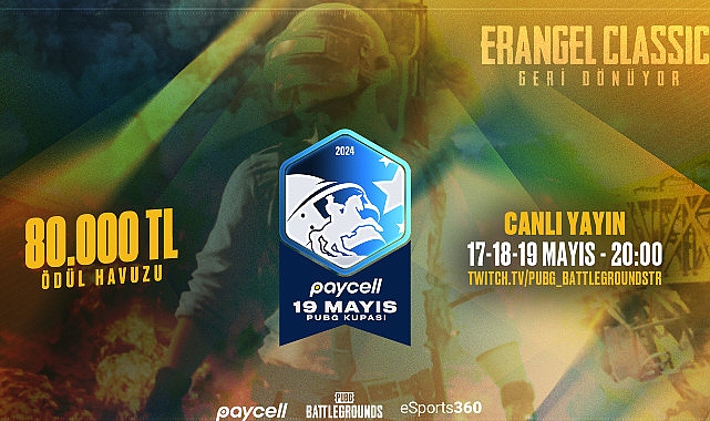 Paycell 19 Mayıs PUBG Kupası Başlıyor