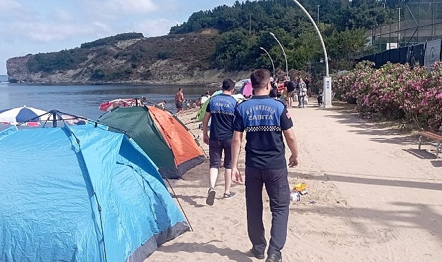 Büyükşehir zabıtası bayramda da vazife başında