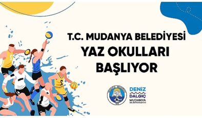 Mudanya Belediyesi’nin çocukları berbat alışkanlıklardan uzaklaştırarak sporla tanıştırmak, sporu sevdirmek ve kendilerini geliştirmek gayesiyle sürdürdüğü “Yaz Okulları” için müracaatlar başladı.