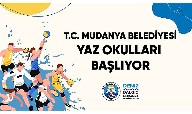 Mudanya Belediyesi’nin çocukları berbat alışkanlıklardan uzaklaştırarak sporla tanıştırmak, sporu sevdirmek ve kendilerini geliştirmek gayesiyle sürdürdüğü “Yaz Okulları” için müracaatlar başladı.