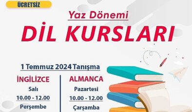 Bayanlar yaz periyodunda lisan öğrenecek