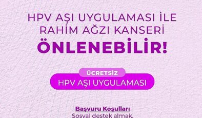 Büyükşehir Fiyatsız HPV Aşı Uygulaması Çalışmalarına Başladı