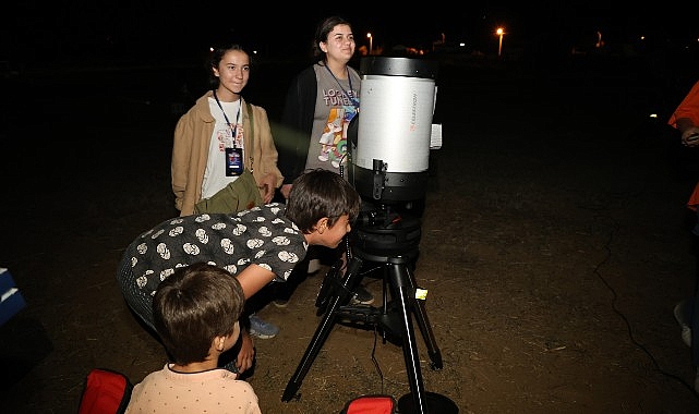 Konya Bilim Merkezi’nin 5. Astronomi Şenliği Gökyüzü Meraklılarını Bir Ortaya Getirdi